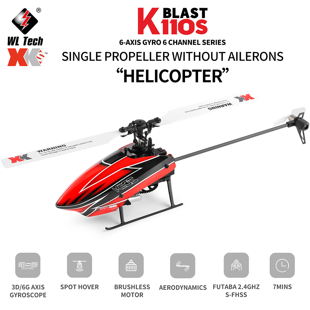 Wltoys XK K110S 6CH 3D 6G Syst - Rc Helicopter Large review and price